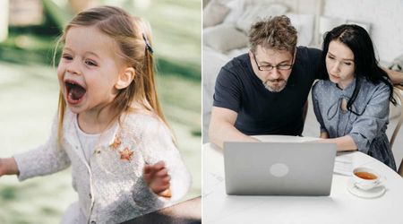 Little girl starts screaming at passerby—a closer look at the security footage reveals the chilling reason why