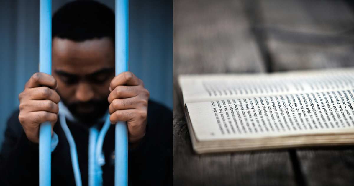 (L) Teenage boy in confinement, dejected and disappointed. (Representative Cover Image Source: Unsplash | Gift Habeshaw), (R) Old, worn-out book lying on floor. (Representative Cover Image Source: Pexels | artmoon)