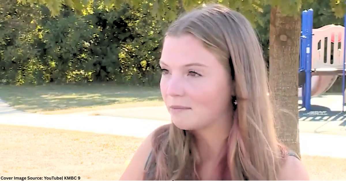 17-year-old Ava Donegan speaks in interview after helping injured cop during gunfire. (Cover Image Source: YouTube| KMBC 9) 