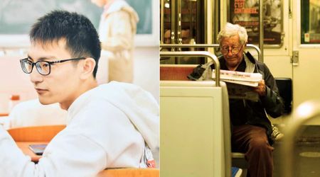 Student felt lost and alone in new country. An encounter with a struggling elderly man on the subway changed everything
