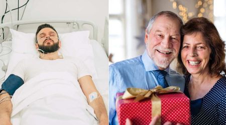 Man was fighting for life after pneumonia diagnosis — his parents’ early Christmas gift from a charity sale saved him