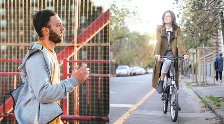 Wife follows her husband every day on his morning runs — and the heartbreaking reason leaves the internet weeping