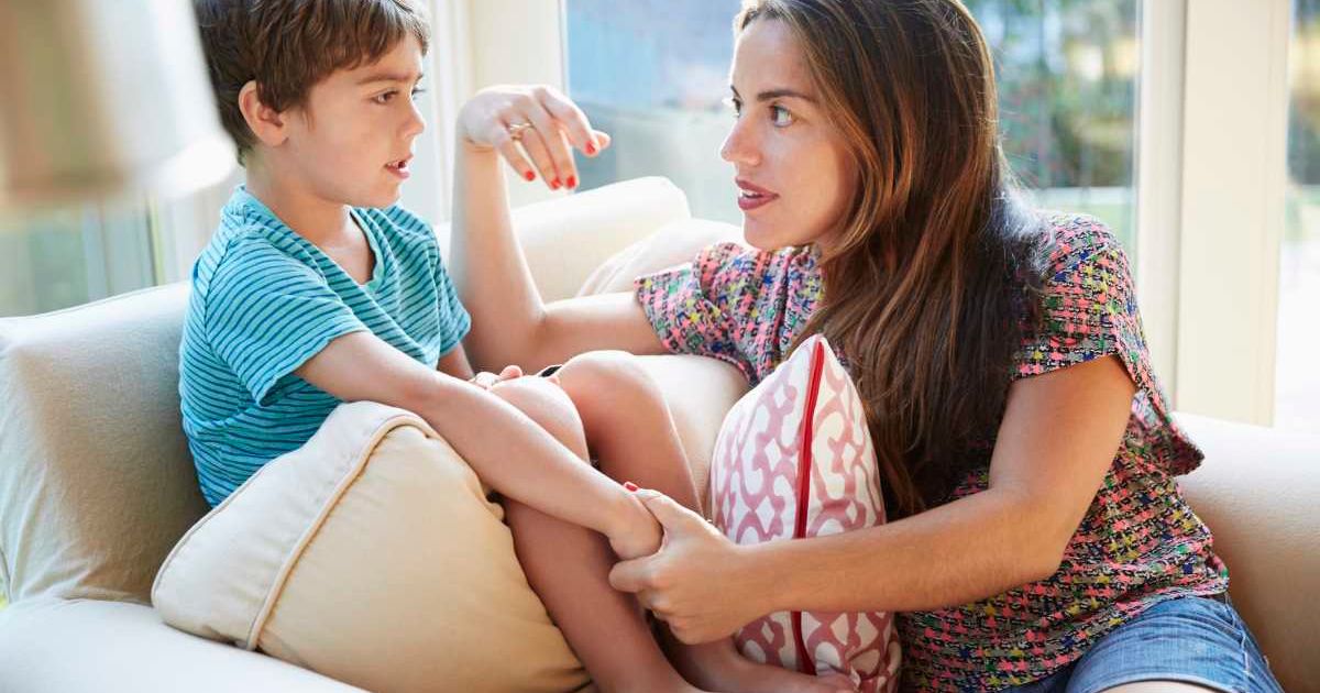 Mom talking to her young son. Representative Cover Image Source: Getty Images | Camille Tokerud