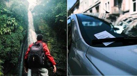 He ignored his friends’ warning and got trapped near a waterfall. A note he left on his car turned out to be the clue that saved him