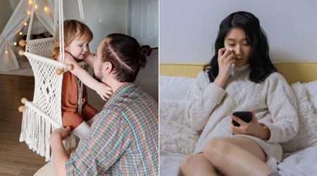 Woman checked her baby monitor at work to see her husband and daughter talking — what she heard made her burst into tears