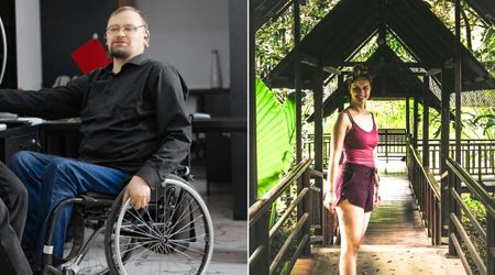 Woman wanted sister to meet her wheelchair-user boyfriend — she got emotional when she saw what her sister installed in her home