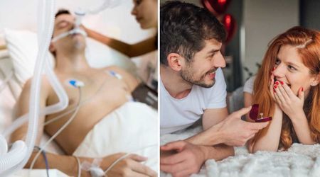 Two coma survivors met as teens in a hospital, then lost touch — until fate stepped in and he got down on one knee