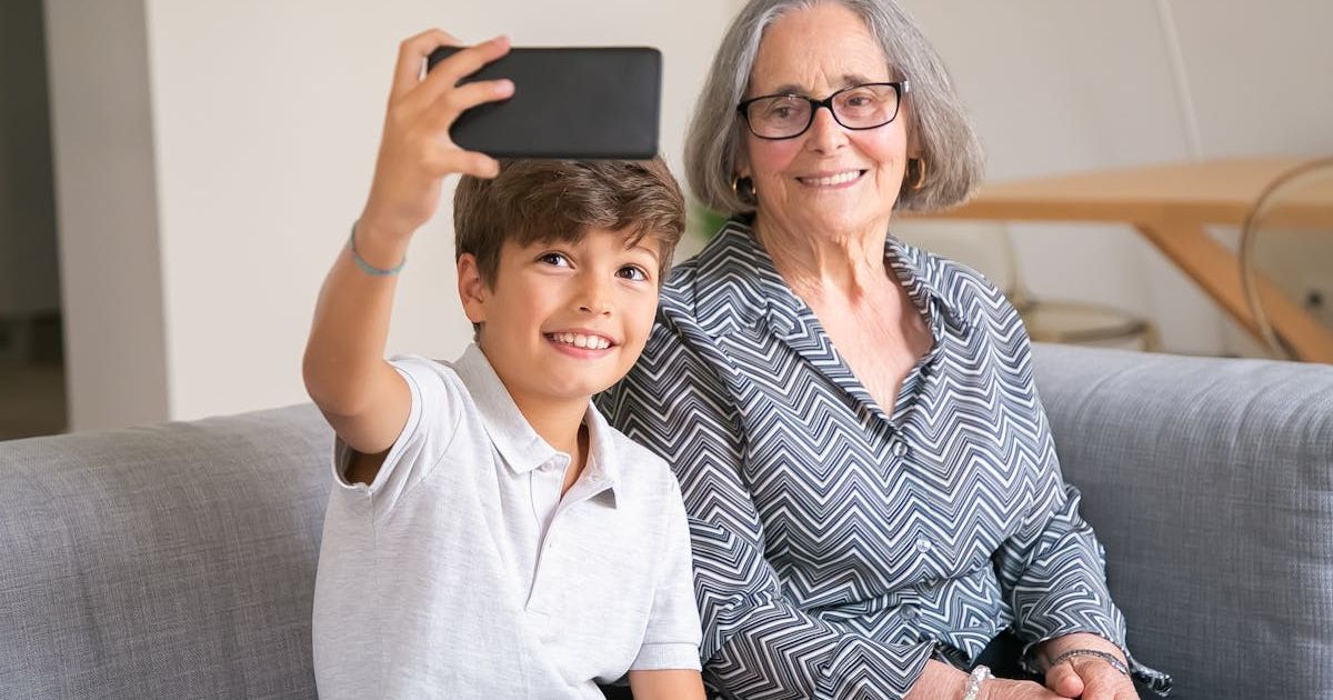 Grandma and grandson spending time together. Representative Cover Image Source: Pexels | Kampus Production