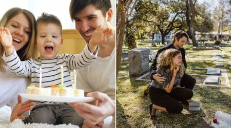 Parents were singing happy birthday to their late son — until their toddler made a wish that stopped them in their tracks