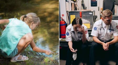 Girl started sinking in a sand hole on Thanksgiving — her dad's split-second move ensured she stayed alive till rescuers arrived