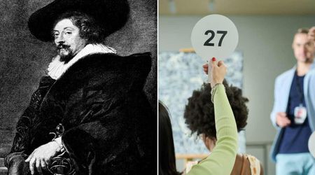 Auctioneer doing a routine townhouse check finds strange 400-yr-old painting. When he found it's actual price, his jaw dropped