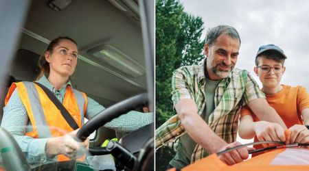 Mom-of-3 was hauling a 1,000-gallon tank when her truck gave out with a ‘boom’. Then a father-son duo turned up to help — with duct tape