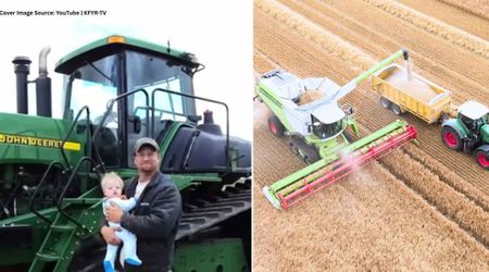 Farmer passed away in car crash before finishing his harvest. Days later, 75 neighboring farmers showed up to do it for his family