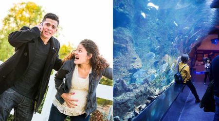 Pregnant woman went into labor at aquarium and called 911 for help— the dispatcher's 7-minute instruction saved 2 lives