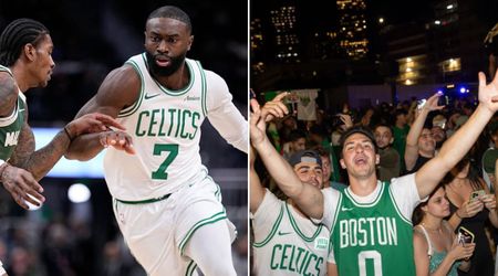 Security guard blocked his shot at a Jaylen Brown autograph — he took a body slam anyway, and says it was worth it