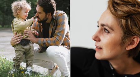 After watching his dad leave for work, a 1-year-old did something that made his mom realize just how deeply he loved his dad