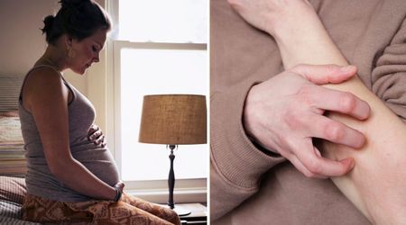 Pregnant lady scratching her hands finds viewers spamming her inbox with emergency advice — and it ended up saving both their lives