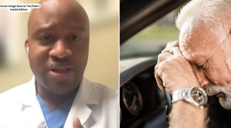 Man suffered a heart attack while driving his car. A doctor driving behind him jumped into action