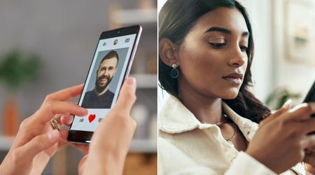 She was ready for a Bumble date until a closer look at his pictures made her do a double take. She canceled her date instantly