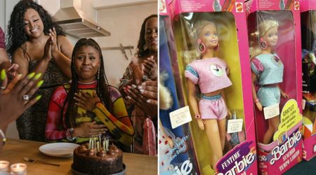 Woman gifted 'Barbie' at her party gets emotional after spotting a personal tattoo on the doll