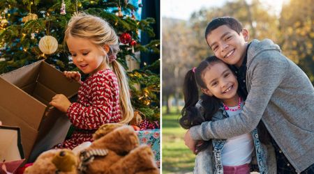 Her oldest son stayed up all night setting up his baby sister’s Christmas gift. Her reaction proved why sibling love is truly priceless