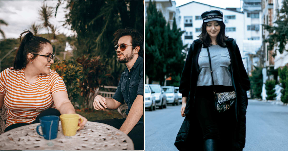 (L) Couple on date. (R) Woman walking on street. (Representative Cover Image Source: Pexels | (L) Helena Lopes, (R) arvin latifi)
