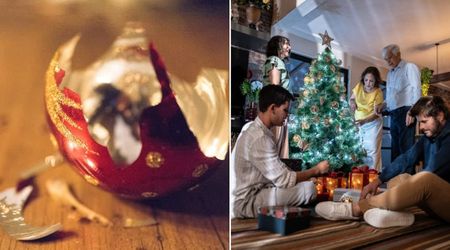 Christmas ornaments this mom thrifted for 40 years shattered — but a surprise gift from a ’60s kid inside made up for the loss