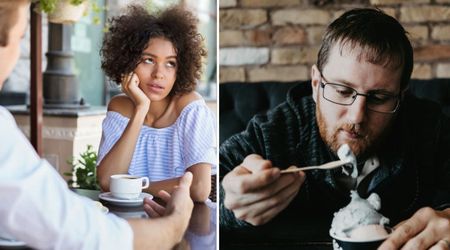 She thought bragging about money and not tipping on their first date was a red flag — then his dessert order sent her running