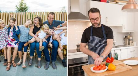 Mom of 6 tells her kids she’s leaving town for one night—their immediate response left the stay-at-home dad rethinking his role