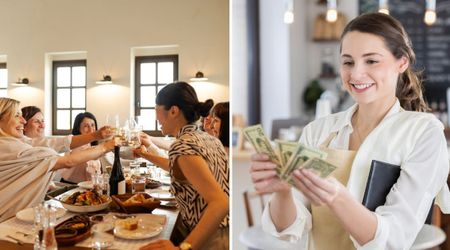  A group of friends brought an extra $100 each to dinner — when the waitress discovered the reason, she couldn’t hold back her tears
