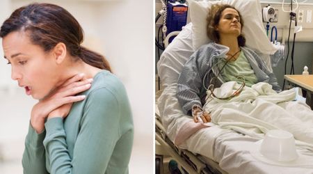 Wife ‘eternally grateful’ to husband's 'excellent' technique that saved her from choking on steak – while it left her with 9 cracked ribs and stitches