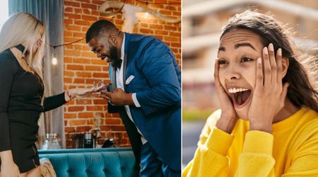 She thought her boyfriend’s surprise proposal during a fake conference was the ultimate — then came a bigger secret that left her sobbing