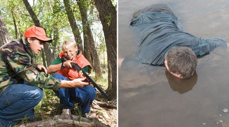 14-year-old found his brother face-down in the water on a family hunting trip — a life-saving lesson he learned in school left everyone stunned