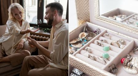 She was surprised when her boyfriend asked about her missing jewelry — then his true intention left her at a loss for words