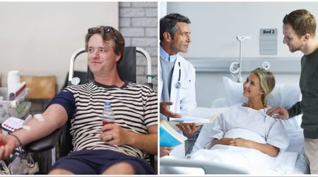 He only went to check his blood type at a county fair — and ended up giving his fiancée’s best friend a second chance at life 