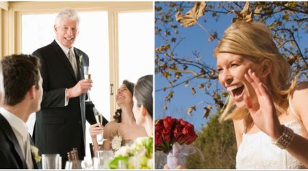 Her dad teased a surprise for their father-daughter dance — the bride was speechless when the music revealed a plan 20 years in the making