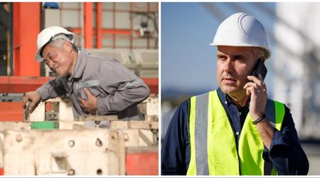 Construction worker’s right hand suddenly went limp and he couldn’t utter a word — then his boss made a split-second move without waiting for 911