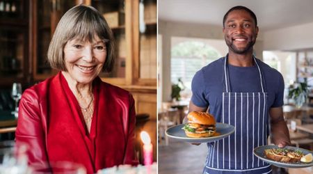 Elderly woman recovering from a stroke struggled to order in a crowded restaurant —  the owner returned with something that moved her son to tears