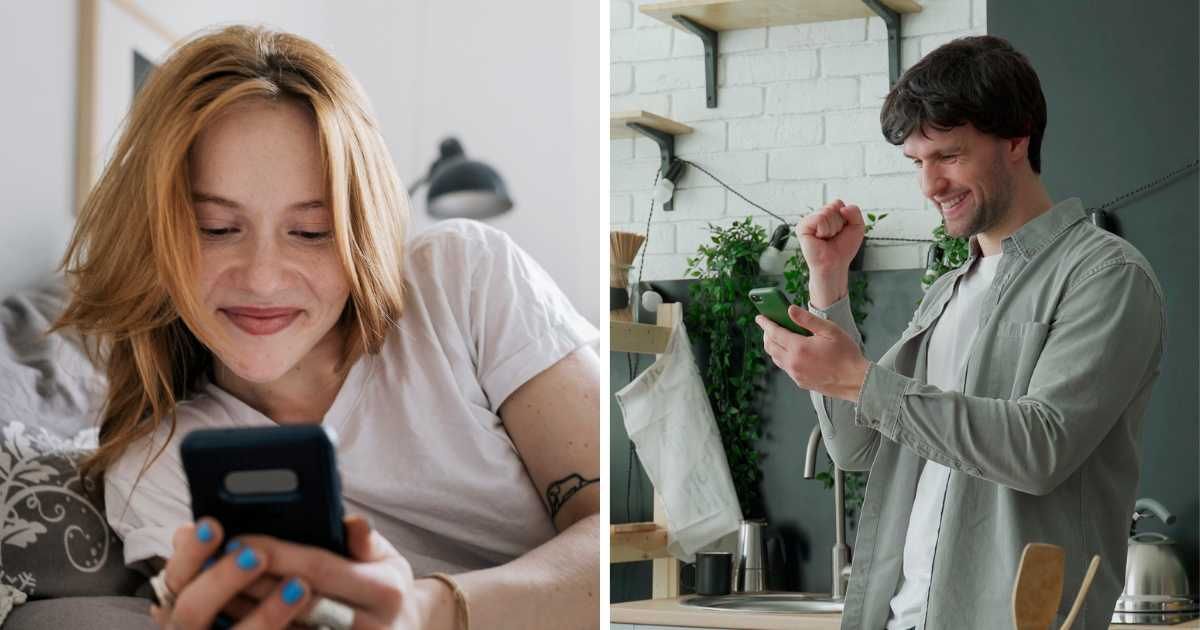(L) Woman texted her best friend; (R) Man replying to texts (Representative cover image source: Getty | Photo by (L) Willie B. Thomas; (R) Viktoria Korobova)