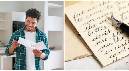 Man excited to find his first handwritten 'love note' on his door handle — went silent when he saw who it was from