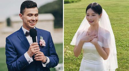 This bride braced herself for her non-Chinese speaking partner’s wedding vows — then he opened with two words she’ll never forget