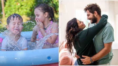 Wife apologized to her husband for the circles on their lawn from the kids’ splash pad — his response made him a total green flag