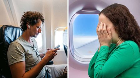 Delta passenger noticed a text the man seated beside her sent as soon as she sat down — and spent the next two hours sobbing