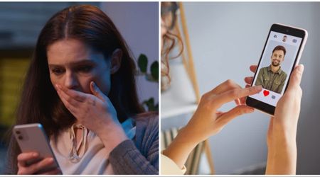 She casually Googled the attractive man she met at a dating event to show her friend — the search results made her run for the hills