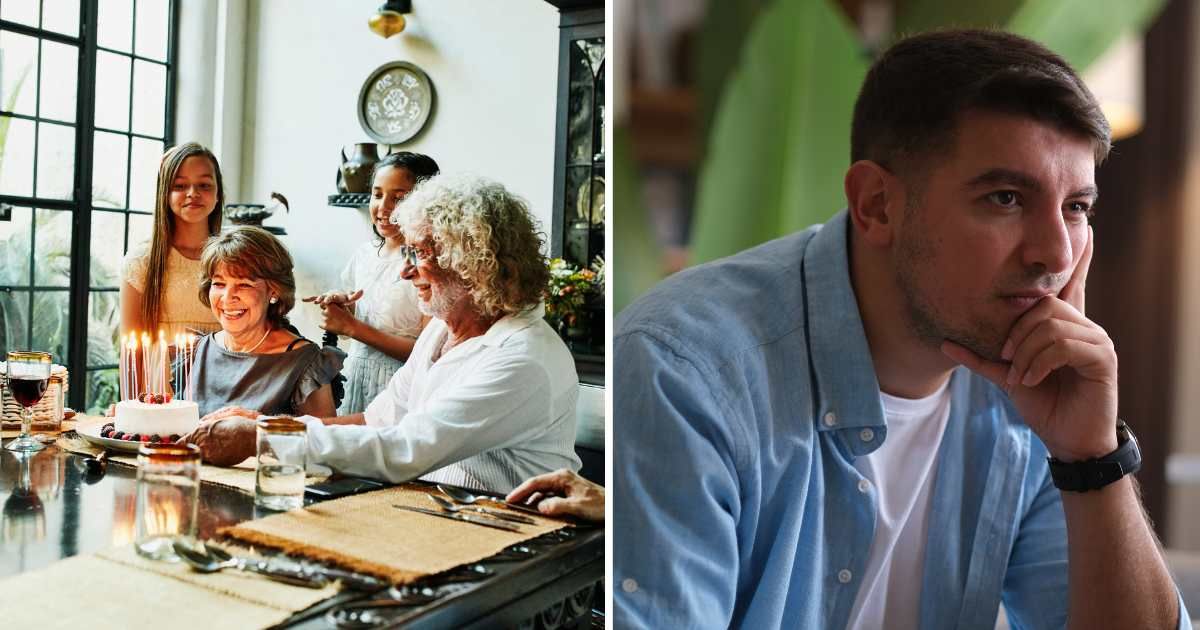(L) Old woman celebrating birthday. (R) Young man deep in thoughts. (Representative Cover Image Source: Getty Images | (L) Thomas barwick, (R) Volkan ISIK)