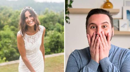 Husband thought his wife wearing her wedding dress was his anniversary surprise — until she revealed the beautiful reason it no longer fit