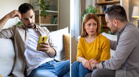 Controlling husband snoops on wife’s phone and reads her private marriage confession — his sudden behavior the next day has women warning her