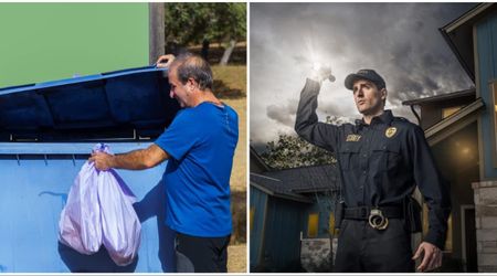 Italian man emptied his trash like any other day — but CCTV caught one detail that sent cops racing to a junkyard for an hours-long search