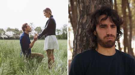 Her boyfriend threw up right after she said 'yes' — the reason made their dreamy proposal even more unforgettable