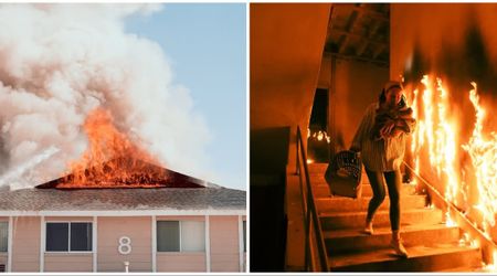 Husband escapes house fire with just one member of the family leaving wife and 4 kids behind — sparks fury among women everywhere